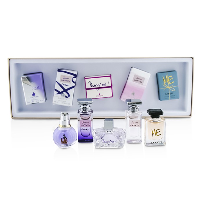 Lanvin Miniature Coffret: Eclat D'Arpage + Jeanne Lavin Couture + Marry Me + Jeanne Lanvin + Me 5pcsProduct Thumbnail
