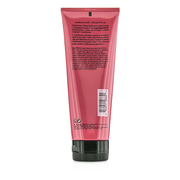 Philosophy Cranberry Twirl Body Lotion 210ml/7ozProduct Thumbnail