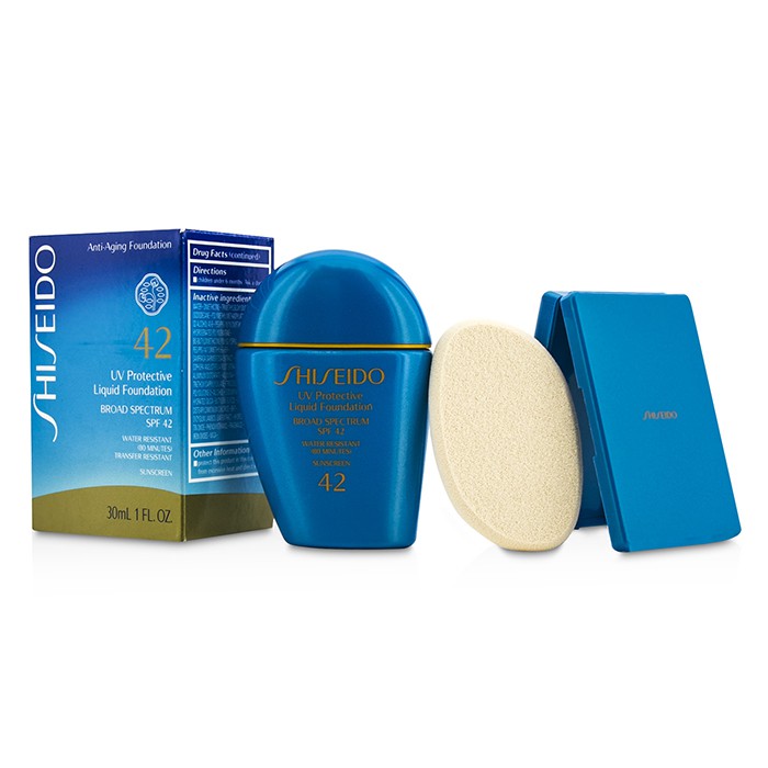 shiseido sun protection liquid foundation for face spf 42 sp20