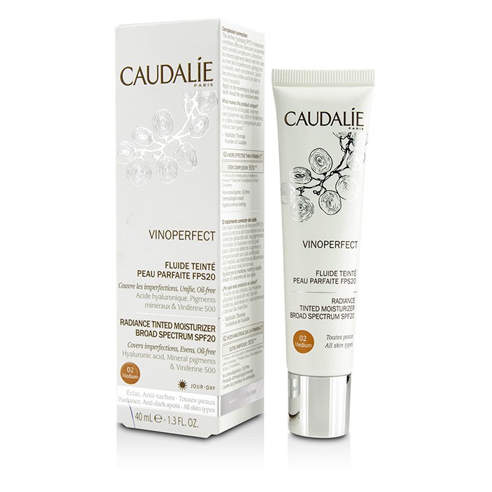 Caudalie Vinoperfect Radiance Tinted Moisturizer Broad Spectrum SPF 20 40ml/1.3ozProduct Thumbnail
