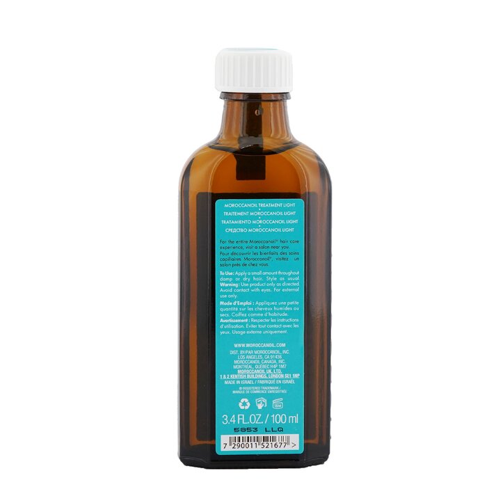 Moroccanoil Moroccanoil Treatment - Light (For Fine or Light-Colored Hair)  100ml/3.4ozProduct Thumbnail