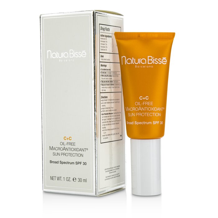 Natura Bisse C+C Нежирное Солнцезащитное Средство с МакроАнтиоксидантами SPF 30 30ml/1ozProduct Thumbnail