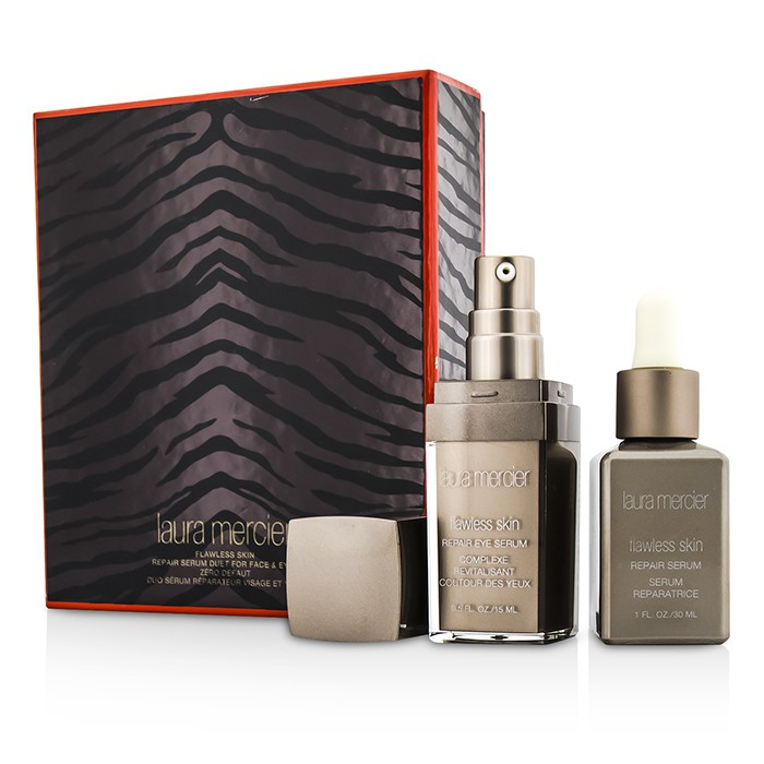Laura Mercier Flawless Skin Repair Serum Duet For Face & Eyes: Face Serum 30ml/1oz + Eye Serum 15ml/0.5oz 2pcsProduct Thumbnail