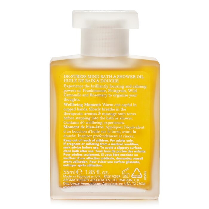 Aromatherapy Associates De-Stress - Mind Bath & Shower Oil 55ml/1.86ozProduct Thumbnail