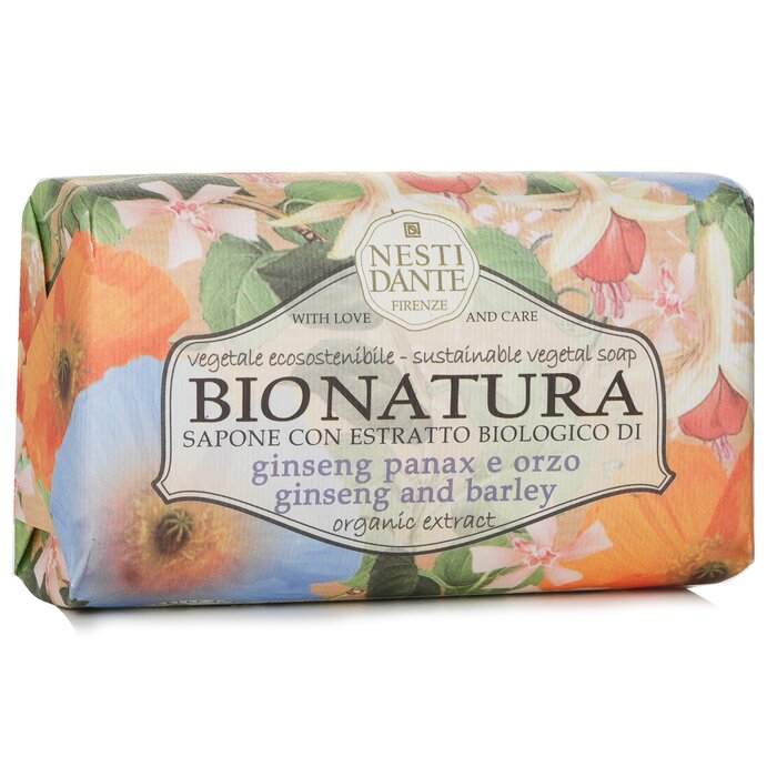 Nesti Dante Mydło do ciała Bio Natura Sustainable Vegetal Soap - Ginseng & Barley 250g/8.8ozProduct Thumbnail