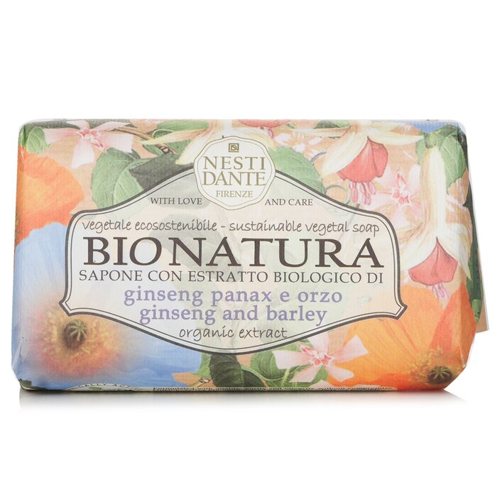Nesti Dante Mydło do ciała Bio Natura Sustainable Vegetal Soap - Ginseng & Barley 250g/8.8ozProduct Thumbnail