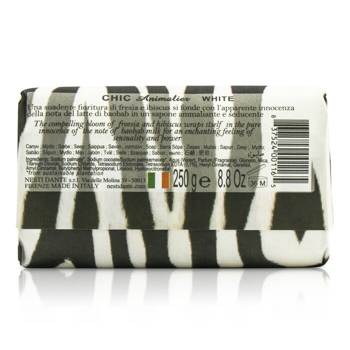 Nesti Dante Chic Animalier Natural Soap - Hibiscus, Baobab Milk & Freesia 250g/8.8ozProduct Thumbnail