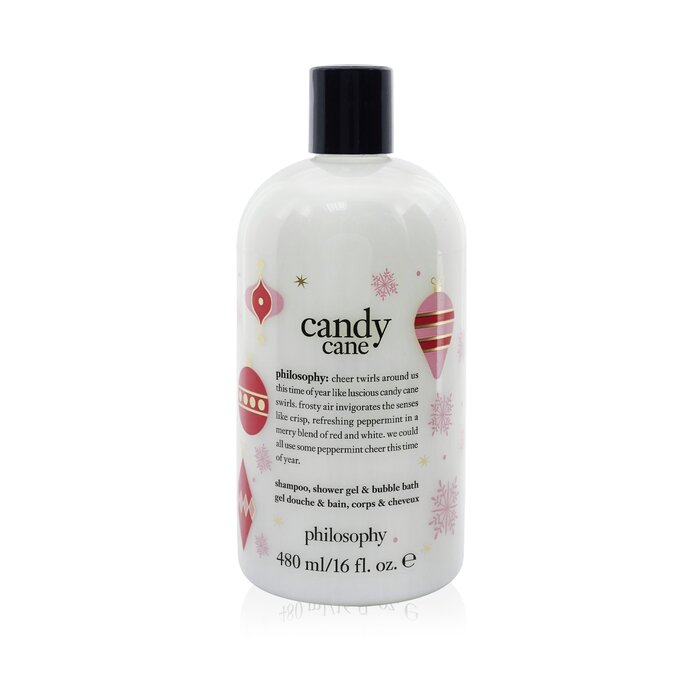 Philosophy Candy Cane Lane Shampoo, Shower Gel & Bubble Bath 480ml/16ozProduct Thumbnail