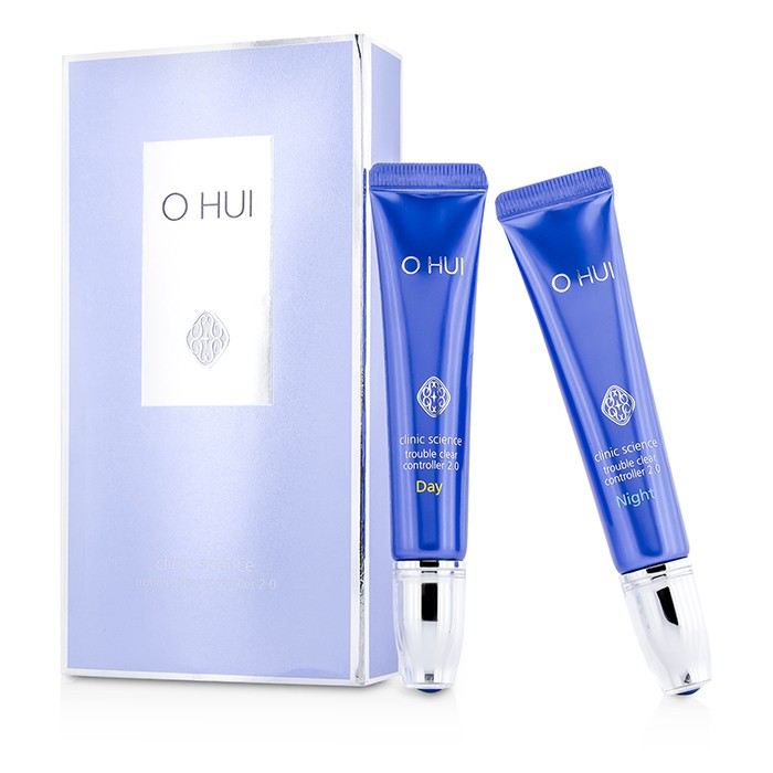 O Hui Clinic Science Trouble Clear Controller 2.0: Day Product + Night Product - For Oily/ Sensitive Skin 15ml+15ml 15ml+15mlProduct Thumbnail