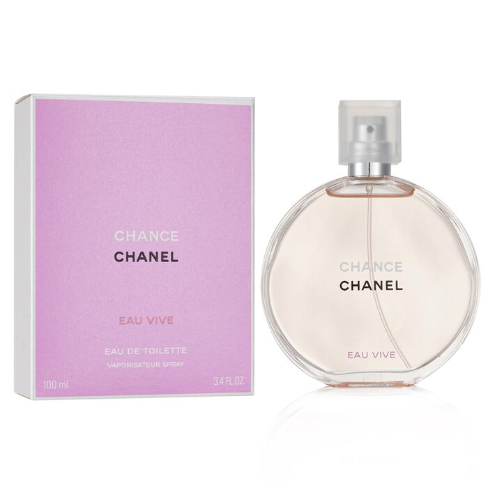 Shuraba terrorisme skildpadde Chanel - Chance Eau Vive Eau De Toilette Spray 100ml/3.4oz - Eau De Toilette  | Free Worldwide Shipping | Strawberrynet DEEN