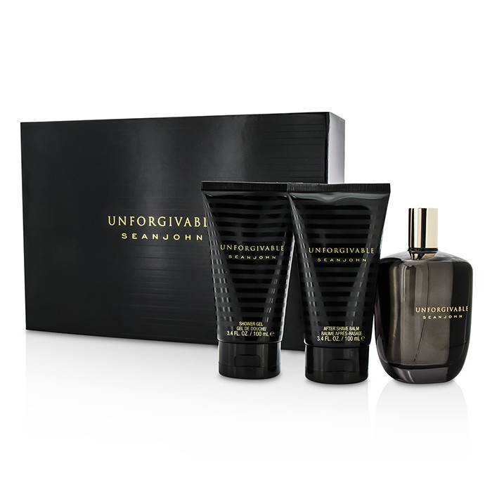 Sean John Unforgivable Coffret: Eau De Toilette Spray 125ml/4.2oz + After Shave Balm 100ml/3.4oz + Shower Gel 100ml/3.4oz 3pcsProduct Thumbnail