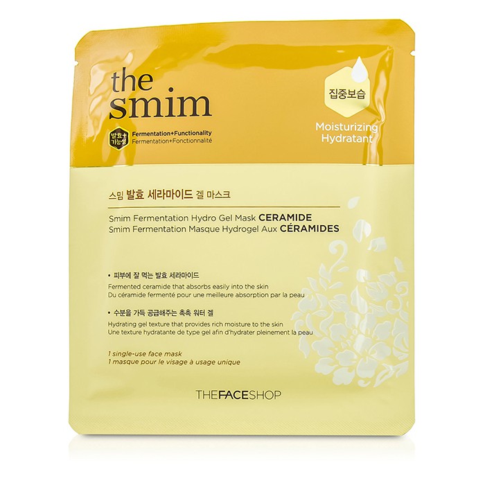 The Face Shop The Smim Fermentation Hydro Gel Mask - Ceramide (Moisturizing) 5x31g/1.09ozProduct Thumbnail