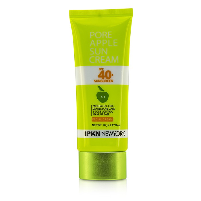 IPKN New York Pore Apple Sun Cream SPF 40+ 70g/2.47ozProduct Thumbnail