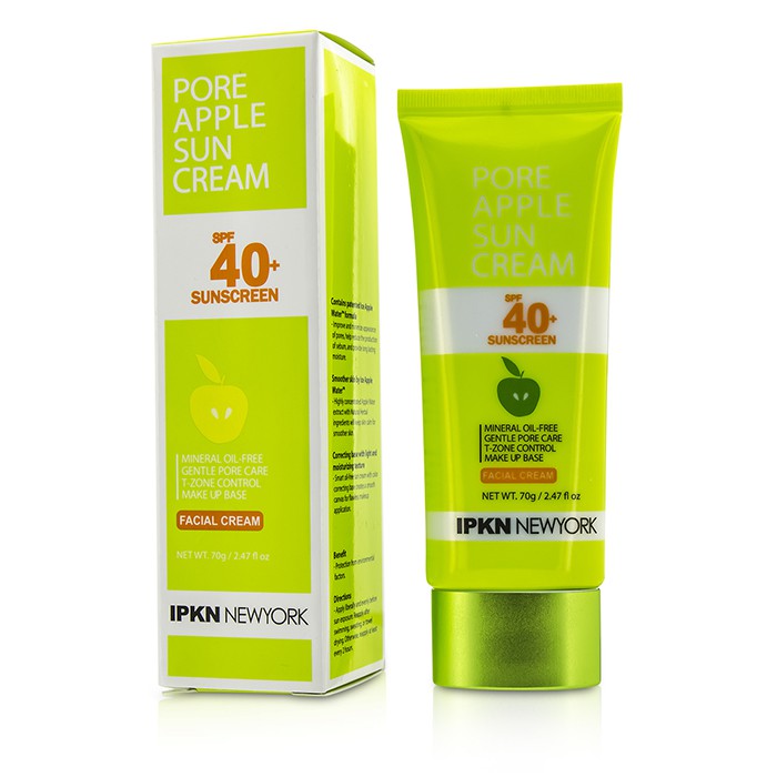 IPKN New York Pore Apple Sun Cream SPF 40+ 70g/2.47ozProduct Thumbnail
