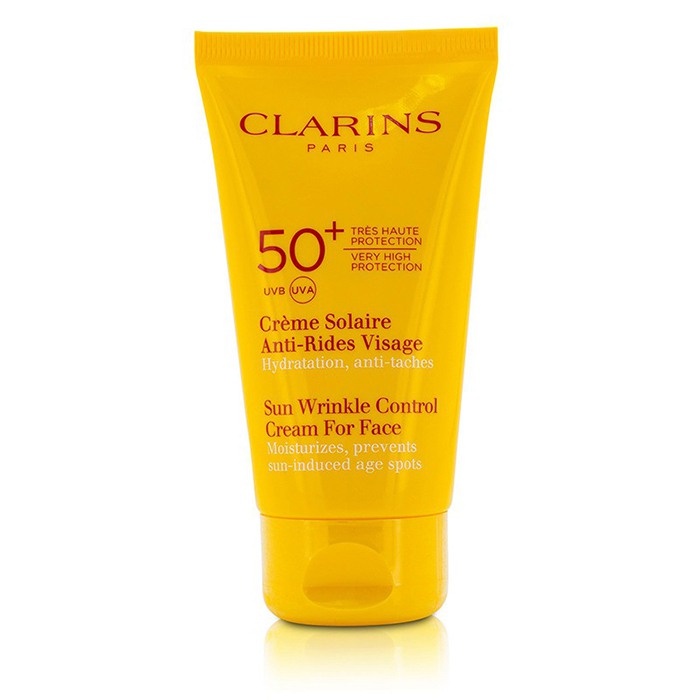 Clarins 克蘭詩 (嬌韻詩) Sun Wrinkle Control Cream Very High Protection For Face UVB/UVA 50+ (Unboxed) 75ml/2.6ozProduct Thumbnail