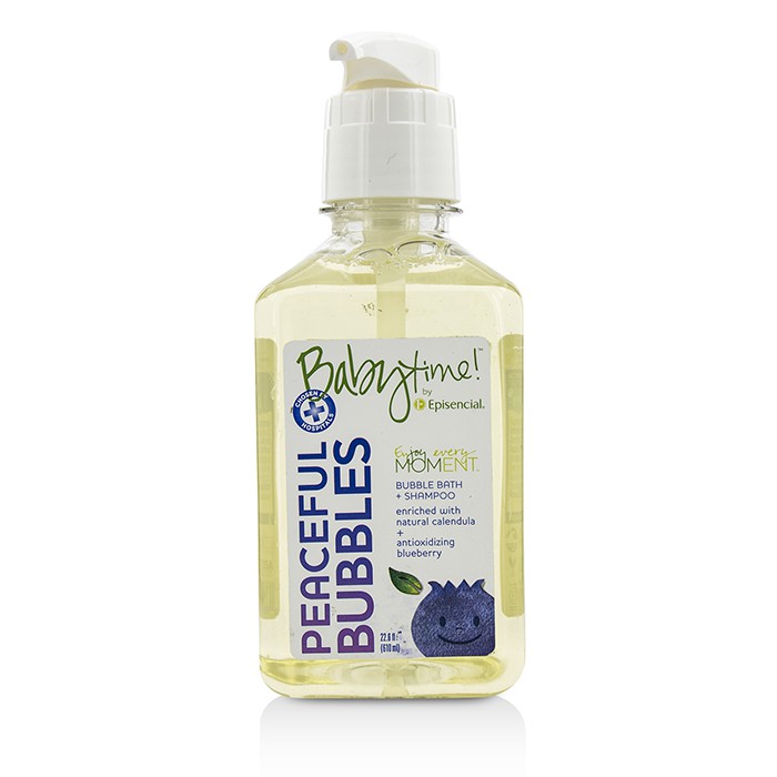Babytime! by Episencial Peaceful Bubbles - Bubble Bath + Shampoo 610ml/22.6ozProduct Thumbnail