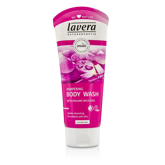 Lavera Organic Wild Rose Ухаживающий Гель для Душа 200ml/6.6ozProduct Thumbnail