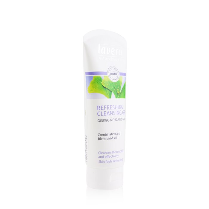 Lavera Ginkgo i organsko grožđe osvježavajući gel za čišćenje - kombinirana i koža s prištićima 100ml/3.2ozProduct Thumbnail