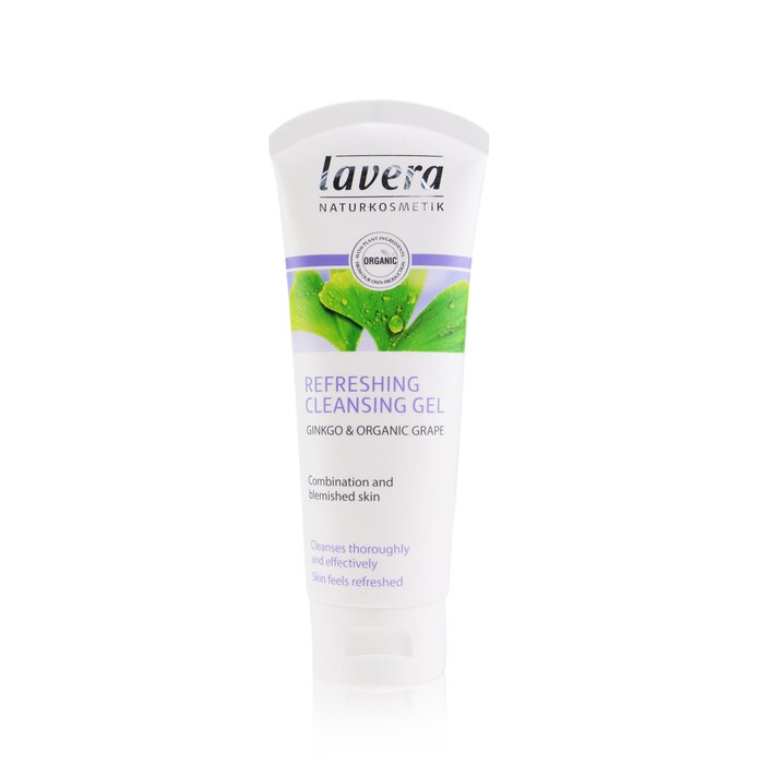 Lavera Ginkgo i organsko grožđe osvježavajući gel za čišćenje - kombinirana i koža s prištićima 100ml/3.2ozProduct Thumbnail