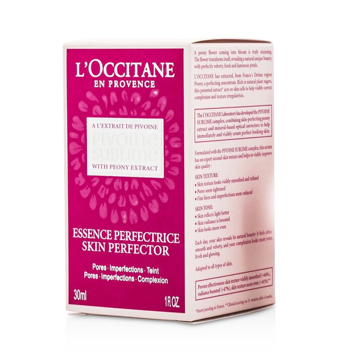 L'Occitane Peony Pivoine Sublime Skin Perfector Essence 30ml/1ozProduct Thumbnail