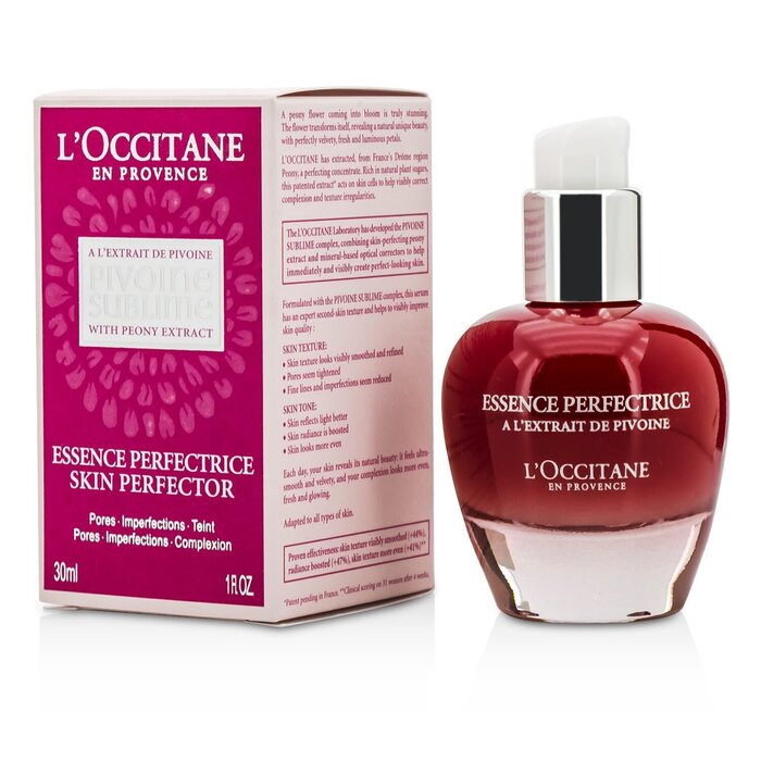 L'Occitane Peony Pivoine Sublime Skin Perfector Essence 30ml/1ozProduct Thumbnail