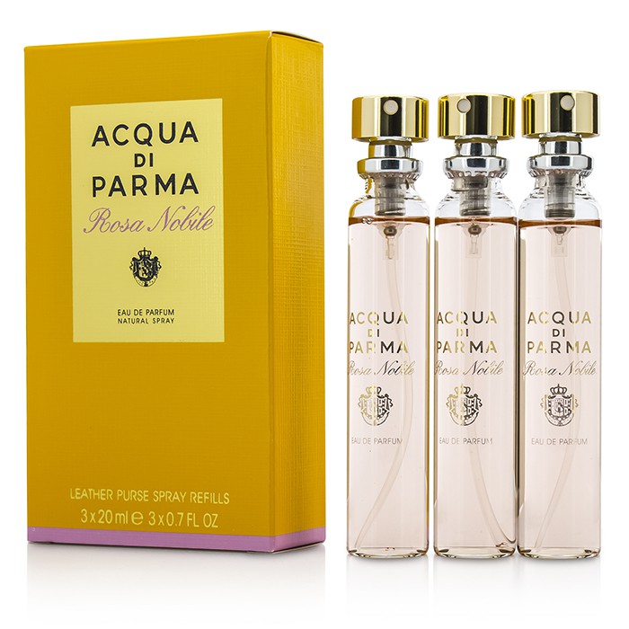 Acqua Di Parma Rosa Nobile Leather Purse Spray Refills Eau De Parfum 3xml 0 7oz F Eau De Parfum Free Worldwide Shipping Strawberrynet Others