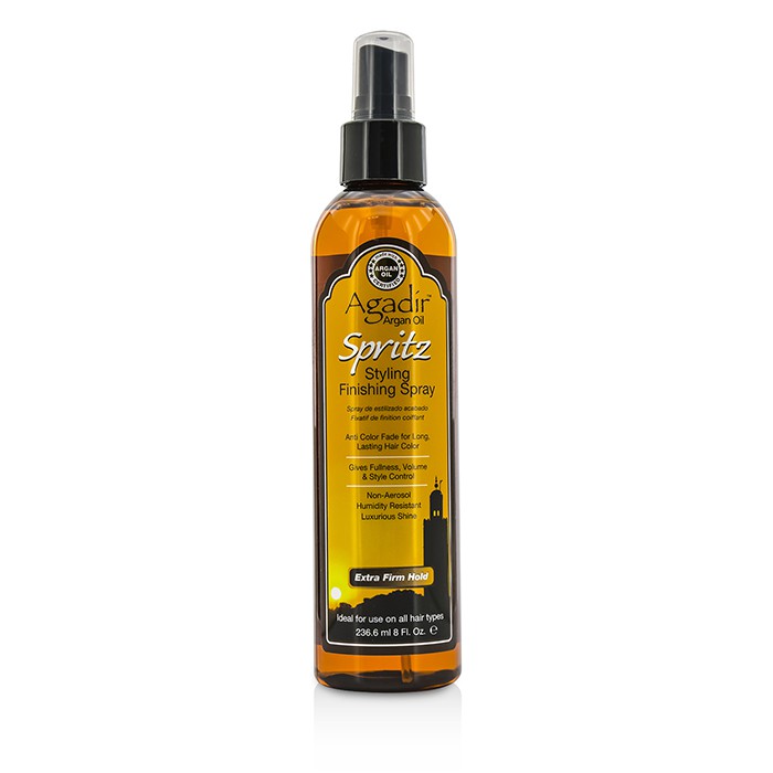 Agadir Argan Oil Spritz Styling Finishing Spray - Extra Firm Hold 236.6ml/8ozProduct Thumbnail