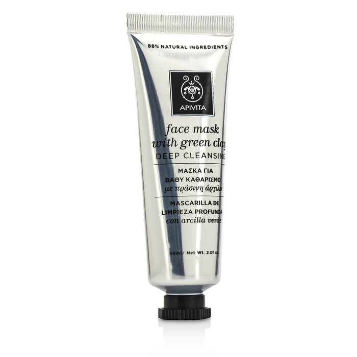 Apivita Face Mask with Green Clay - Deep Cleansing 50ml/2.01ozProduct Thumbnail