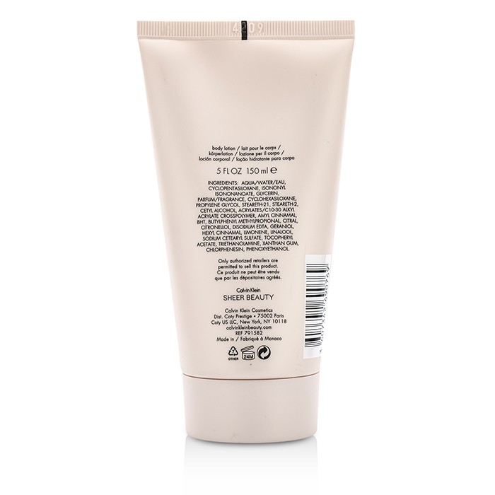 Calvin Klein Sheer Beauty Body Lotion 150ml/5ozProduct Thumbnail