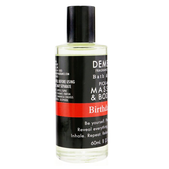 Demeter Birthday Cake Massage & Body Oil 60ml/2ozProduct Thumbnail
