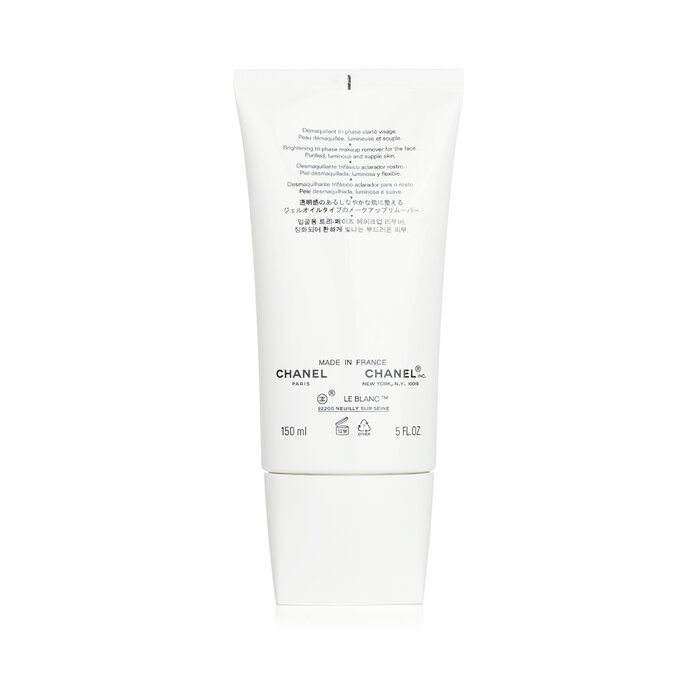 Chanel - Le Blanc Brightening Tri-Phase Makeup Remover 150ml/5oz -  Cleansers | Free Worldwide Shipping | Strawberrynet LV