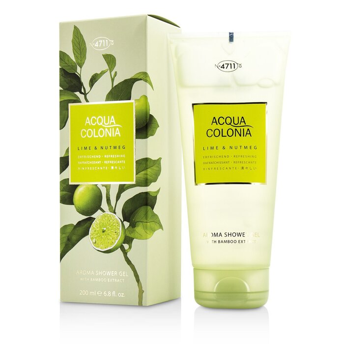 4711 Acqua Colonia Lime & Nutmeg Aroma Shower Gel 200ml/6.8ozProduct Thumbnail