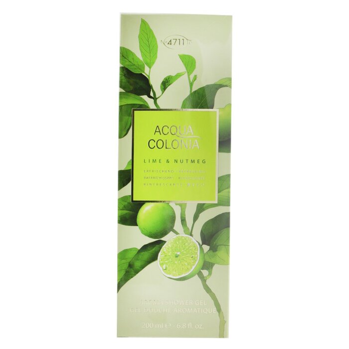 4711 Acqua Colonia Lime & Nutmeg Aroma Shower Gel 200ml/6.8ozProduct Thumbnail