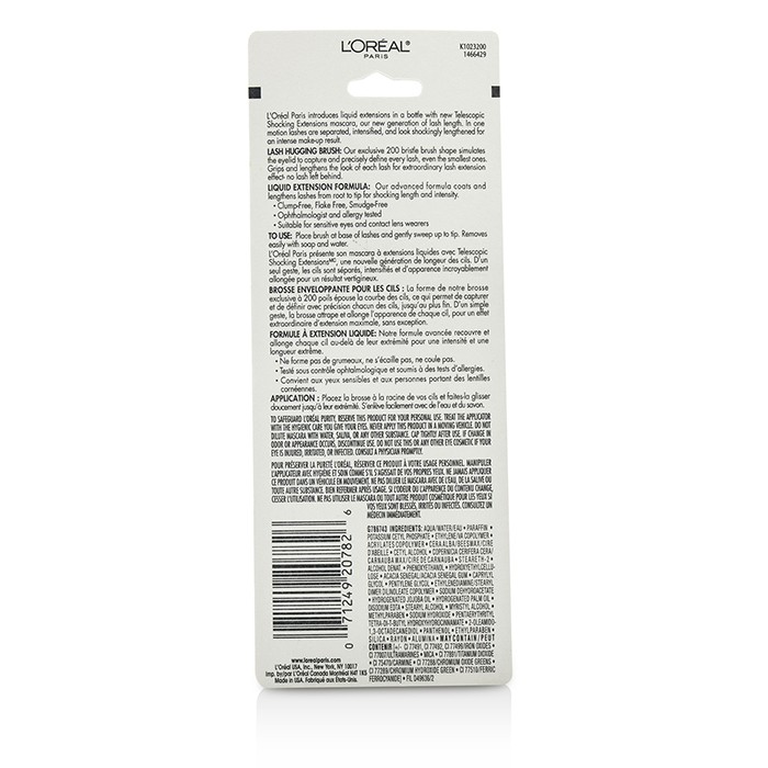 L'Oreal Telescopic Shocking Extensions Mascara 8.7ml/0.29ozProduct Thumbnail
