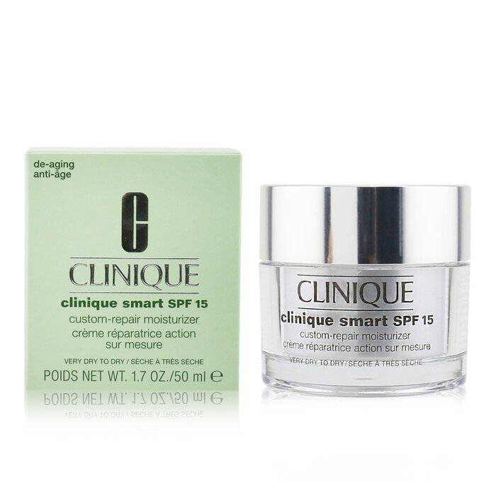 Clinique Smart Custom-Repair Moisturizer SPF 15 (Very Dry To Dry)  50ml/1.7ozProduct Thumbnail