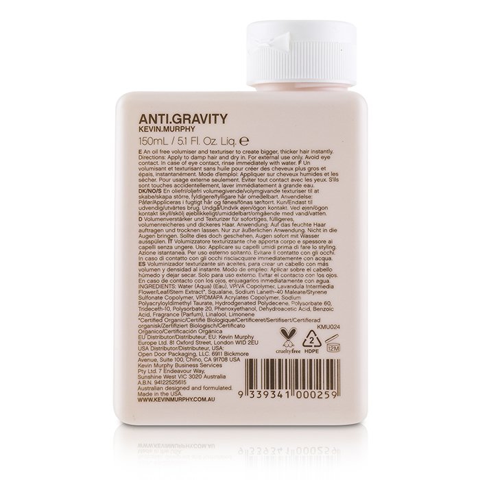 Kevin.Murphy Anti.Gravity Oil Free Volumiser (For Bigger, Thicker Hair) 150ml/5.1ozProduct Thumbnail