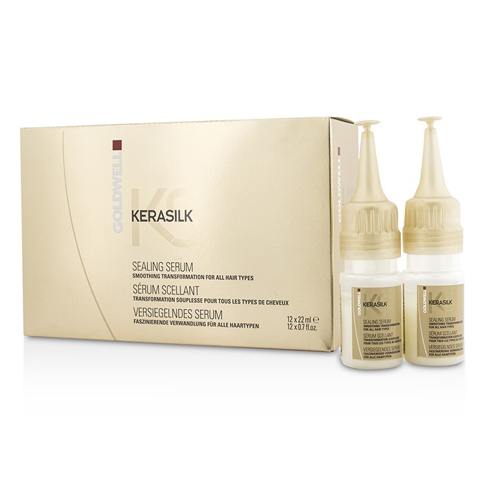 Goldwell Wygładzające serum do każdego rodzaju włosów Kerasilk Sealing Serum - Smoothing Transformation (For All Hair Types) 12x22ml/0.7ozProduct Thumbnail