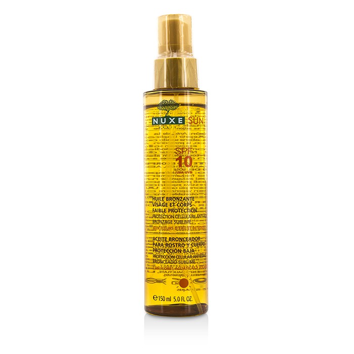 Nuxe Nuxe Sun Tanning Oil For Face & Body Low Protection SPF 10 150ml/5ozProduct Thumbnail