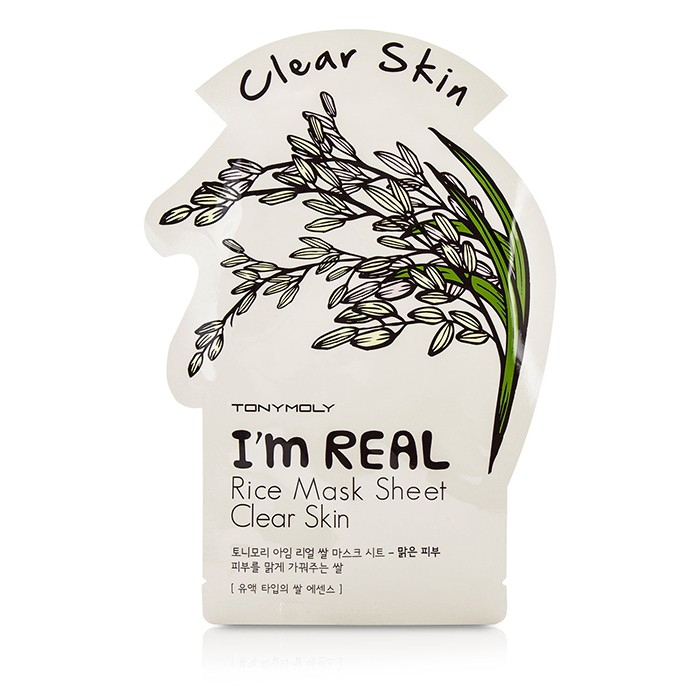 TonyMoly I'm Real Mask Sheet - Rice - Clear Skin 10x21ml/0.71ozProduct Thumbnail