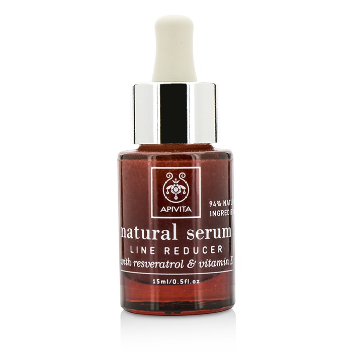 Apivita Natural Serum - Line Reducer with Resveratrol & Vitamin E (Exp. Date 03/2016) 15ml/0.5ozProduct Thumbnail