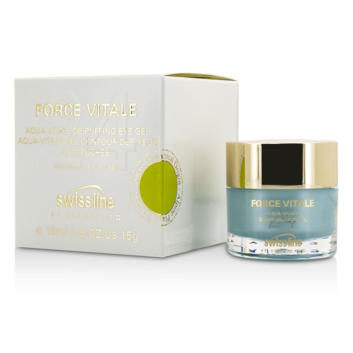 Swissline Force Vitale Aqua-Vitale De-Puffing Eye Gel 15ml/0.5ozProduct Thumbnail