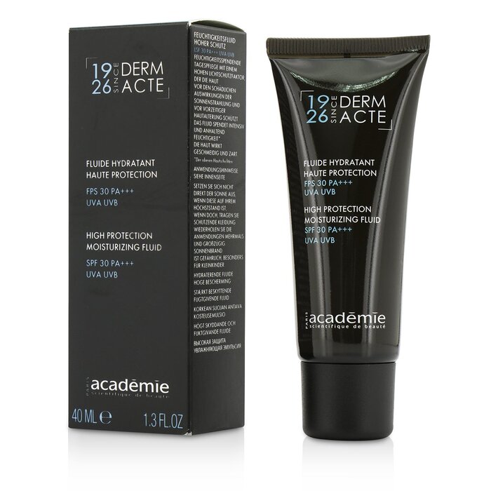 Academie Derm Acte High Protection Moisturizing Fluid SPF 30 PA+++ UVA UVB 40ml/1.3ozProduct Thumbnail