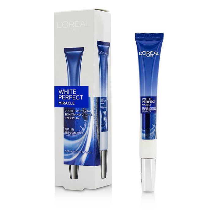 L'Oreal White Perfect Miracle Double Whitening Skin-Transforming Eye Cream 15ml/0.51ozProduct Thumbnail