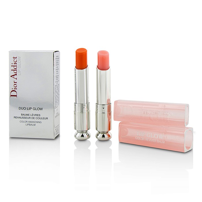 Christian Dior Dior Addict Duo Lip Glow Set (001, 004) 2x3.5g/0.12ozProduct Thumbnail