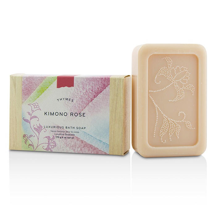 Thymes Kimono Rose Luxurious Bath Soap 170g/6ozProduct Thumbnail