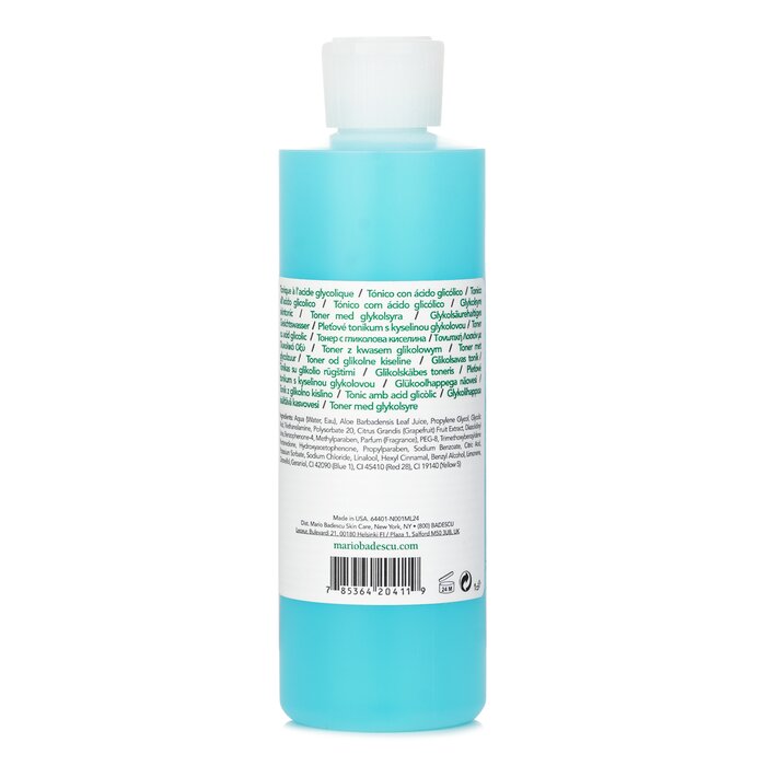 Mario Badescu - Tónico Ácido Glicólico 236ml/8oz - Tónicos/Brumas Faciales  | Free Worldwide Shipping | Strawberrynet USES