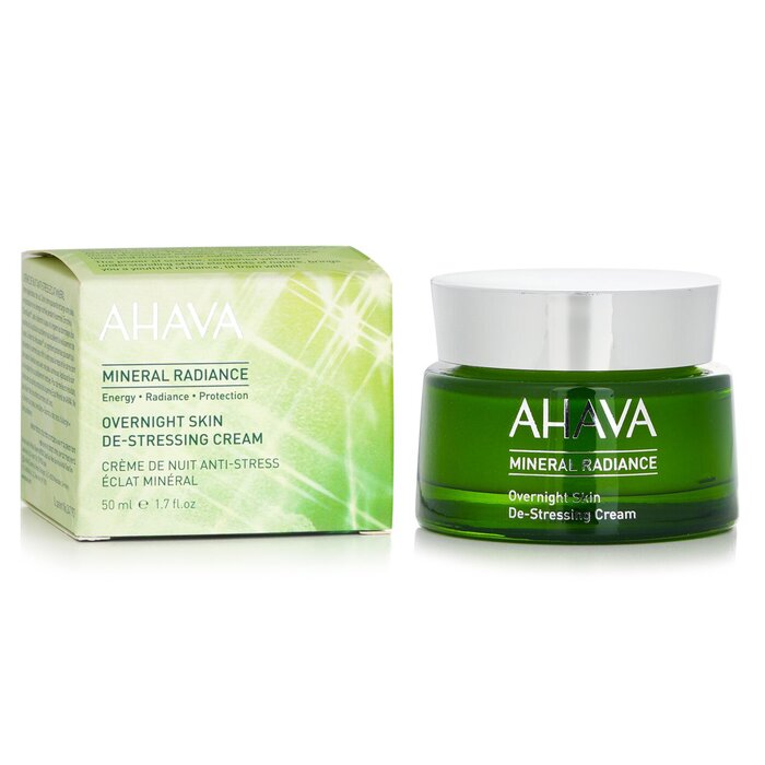 De stress cream. Ahava Mineral Radiance. Ahava Mineral Radiance overnight de-stressing Cream минеральный ночной крем для лица, придающий сияние и снимающий напряжение.