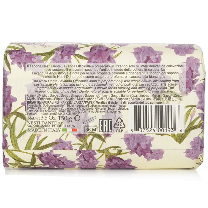 Nesti Dante Lavanda Natural Soap - Officinale - Regenerating 150g/5.29ozProduct Thumbnail