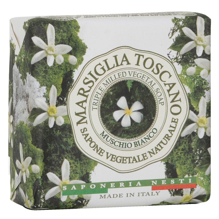 Nesti Dante Marsiglia Toscano Triple Milled Vegetal Soap - Muschio Bianco 200g/7ozProduct Thumbnail