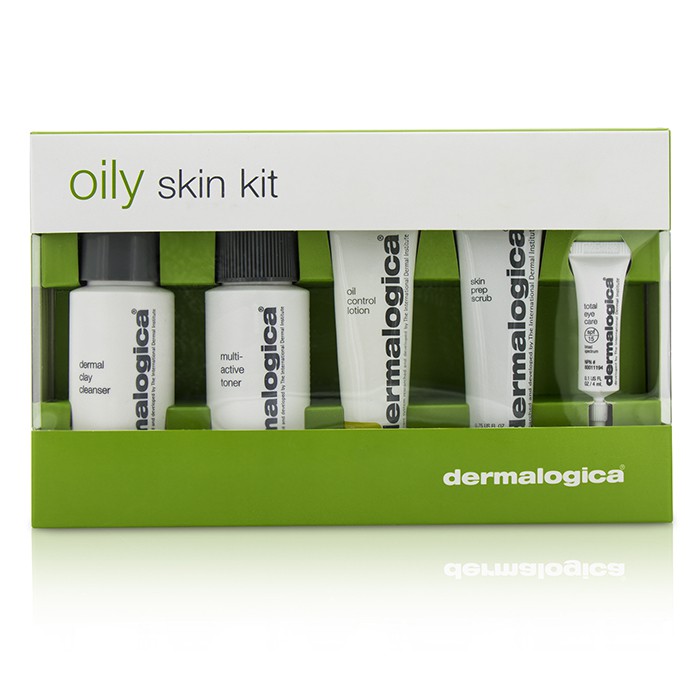 Dermalogica Oily Skin Kit: Cleanser 50ml + Toner 50ml + Lotion 22ml + Scrub 22ml + Total Eye Care 4ml 5pcsProduct Thumbnail